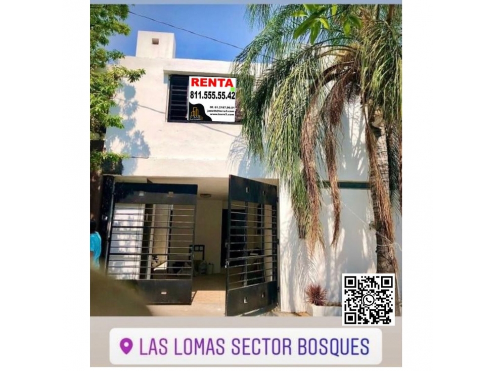 RENTA- Las Lomas Bosques - 1