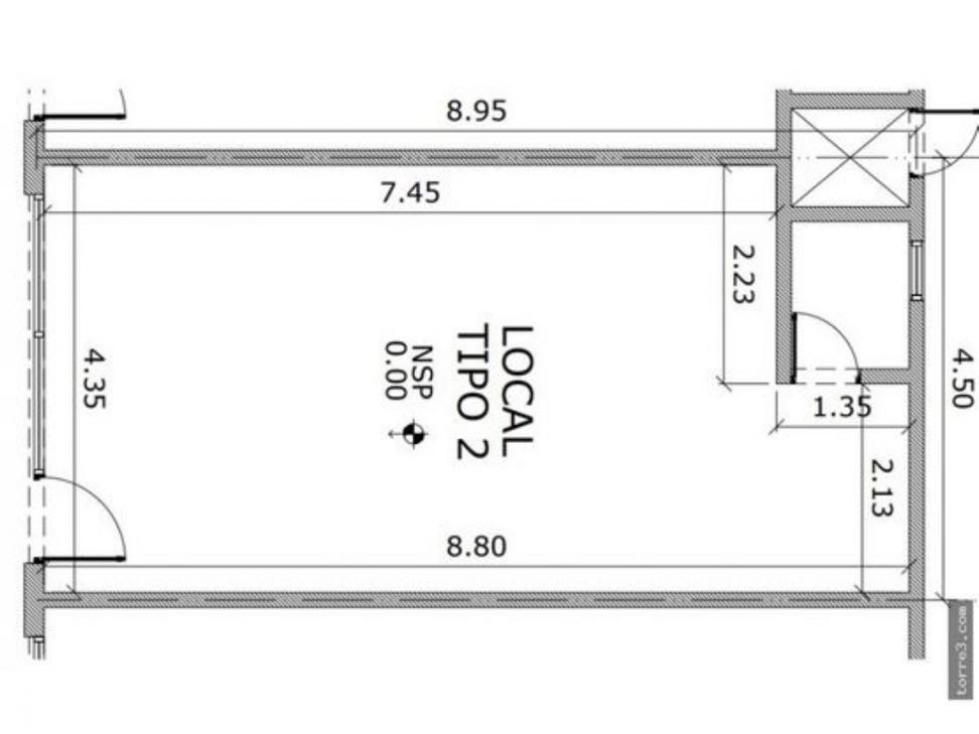 RENTA Local 40m2, Planta Alta, PLAZA LAS CASTAÑAS - 4