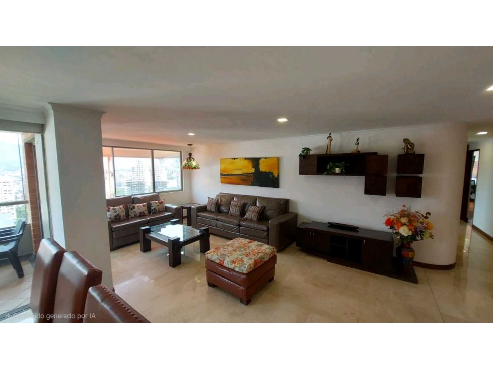 RENTO APARTAMENTO AMOBLADO 3HAB EXTERIOR CLUB HOUSE - EL POBLADO — foto 3