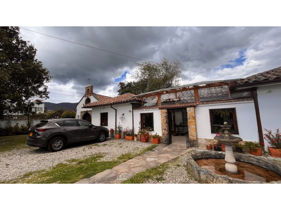 Rento linda casa campestre en Tabio con Capilla y amplia zona verde. - 1