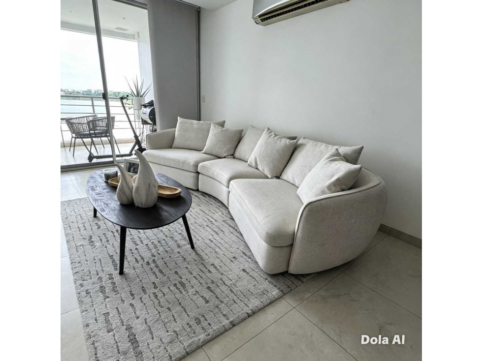 Samborondón, Departamento en renta amoblado, 150m2 3 dormitorios - 2