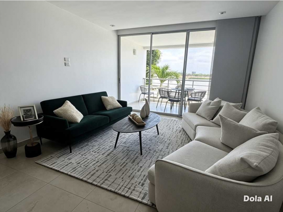 Samborondón, Departamento en renta amoblado, 150m2 3 dormitorios - 3