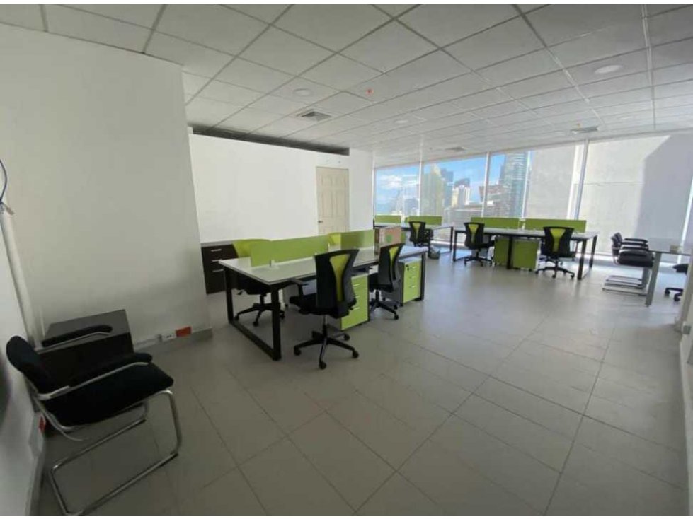 SE ALQUILA AMPLIA OFICINA AMOBLADA 130.82MTS SORTIS BUSINESS TOWER — foto 3