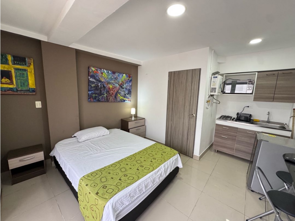 SE ALQUILA APARTAESTUDIO AMOBLADO EN PEREIRA ,CENTRO - 3
