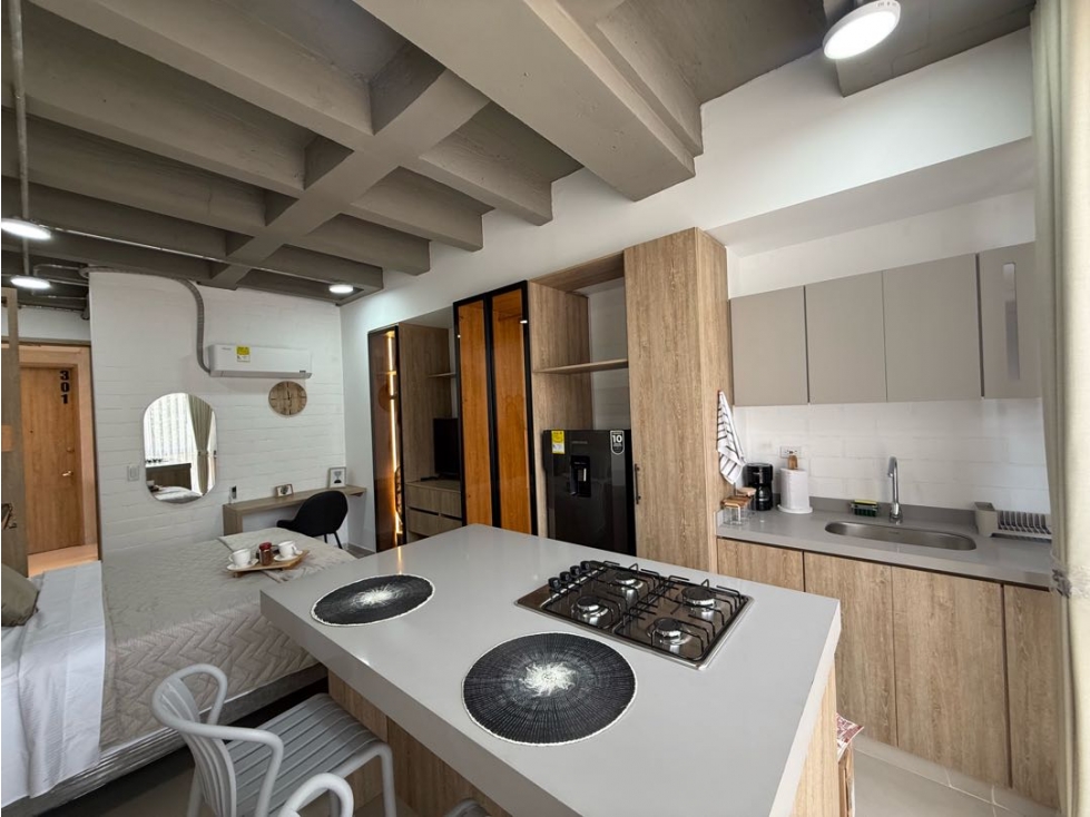 SE ALQUILA APARTAESTUDIO VIPASA AMOBLADO CON SERVICIOS MAX 2 PERSONAS — foto 2