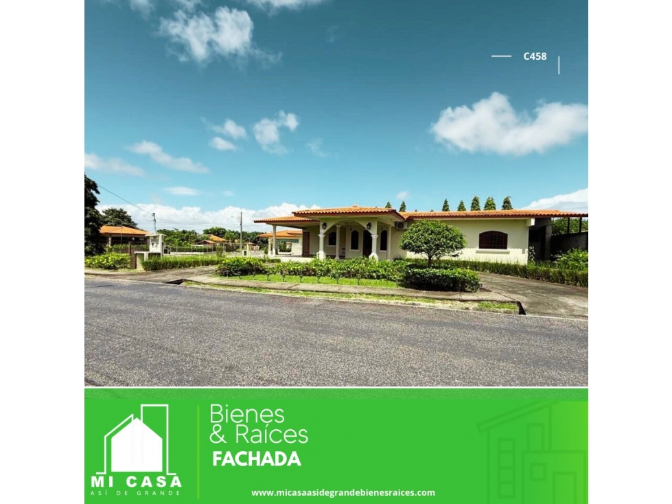 SE ALQUILA CASA EN RESIDENCIAL PRADERA MONTE VERDE, PENONOMÉ C458 - 3
