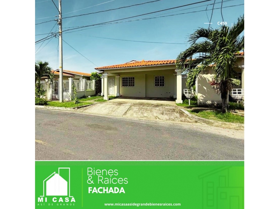 SE ALQUILA CASA EN SAN JOSÉ, PENONOMÉ CÓDIGO C459 - 2