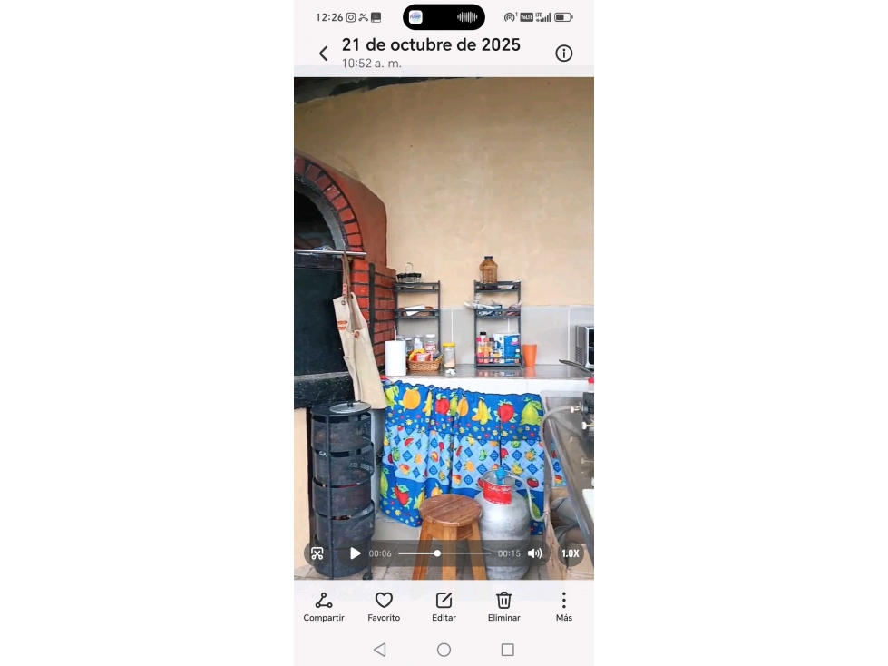 SE ALQUILA cocina con horno y asador de ladrillo, Boquete $550.00 - 2