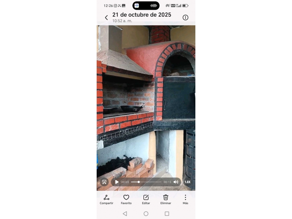 SE ALQUILA cocina con horno y asador de ladrillo, Boquete $550.00 - 4