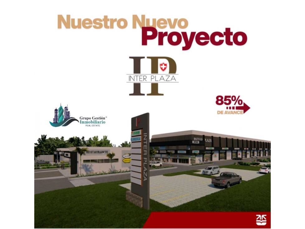 SE ALQUILA INTER PLAZA, GALERAS 410m2 , ISLAS 200m2 , LOCALES 40 m2.,