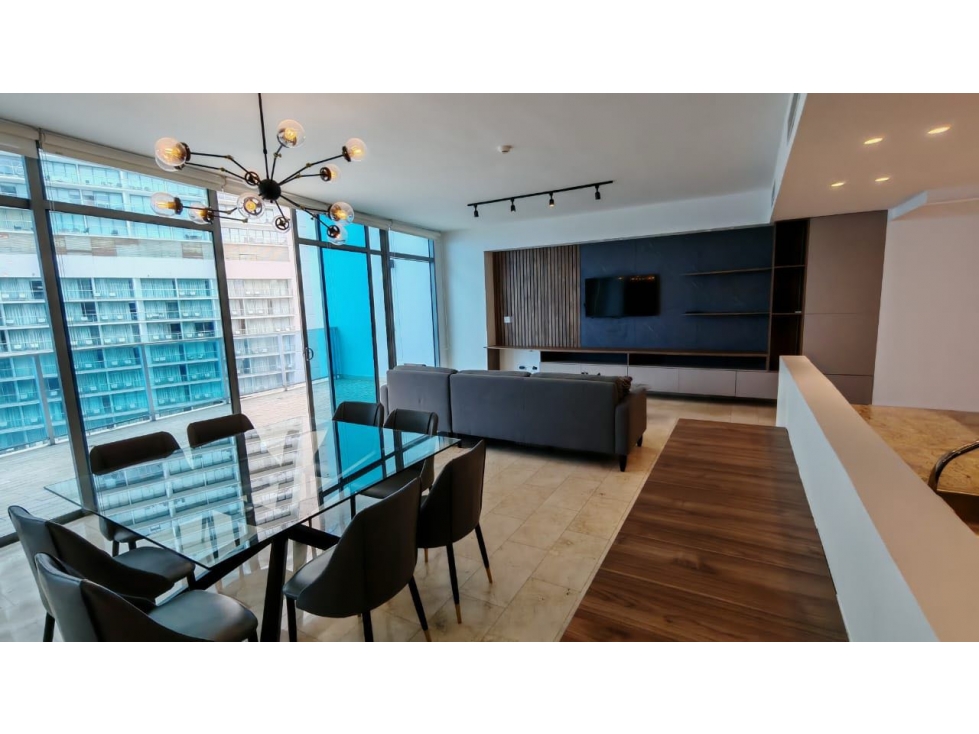 Se alquila LOFT en Punta pacífica [ cc ]
