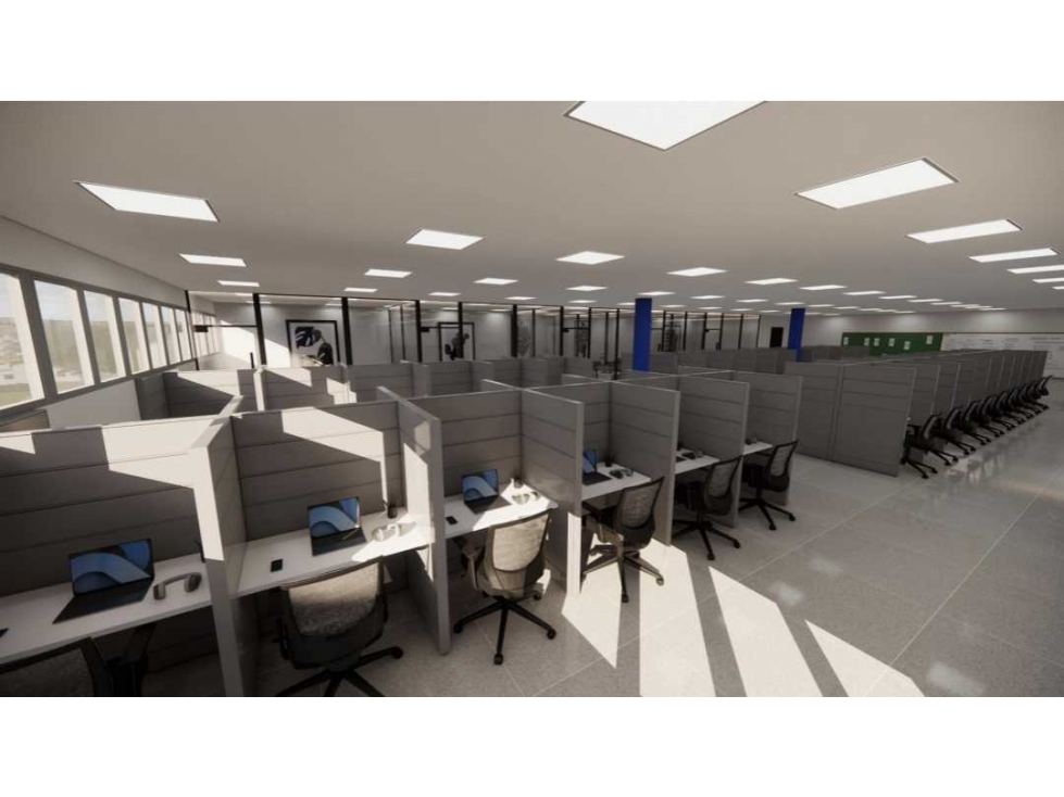 SE ALQUILA OFICINA ESTILO CALL CENTER