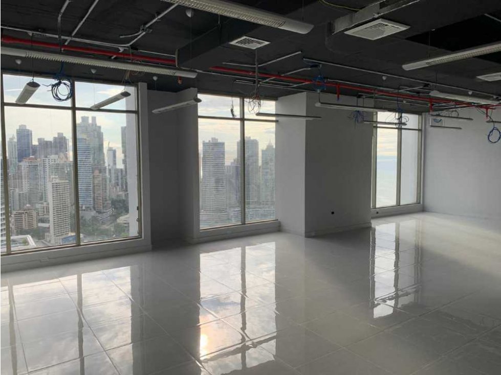 Se alquila Oficina Vacía en Torre Bicsa Avenida Balboa $2800 - 5