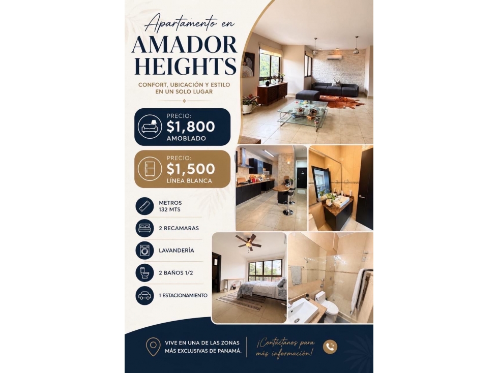 Se alquila Ph Amador Heights - 1