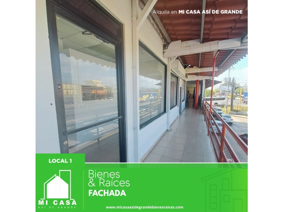 SE ALQUILAN LOCALES COMERCIALES EN PLAZA EL SOL, PENONOMÉ L27-L30 - 2