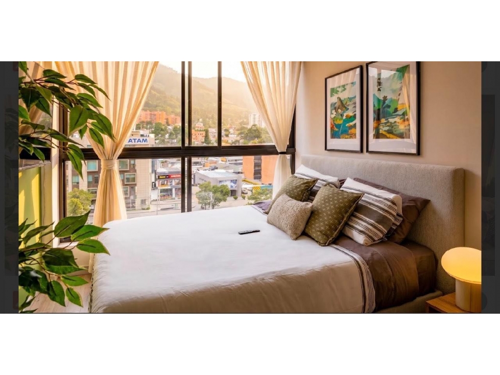 SE ARRIENDA APARTAESTUDIO LOFT AMOBLADO EN SANTA BÁRBARA.P
