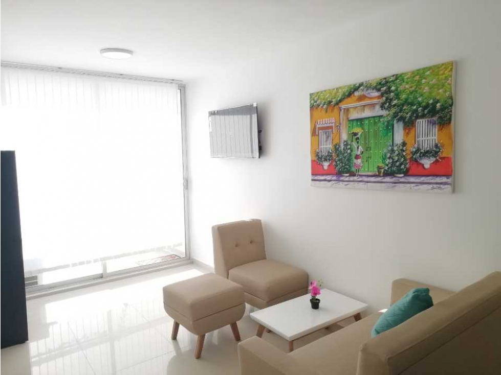 ARRIENDO APARTAMENTO AMOBLADO CERCA AL MAR - TORICES - CARTAGENA — foto 2