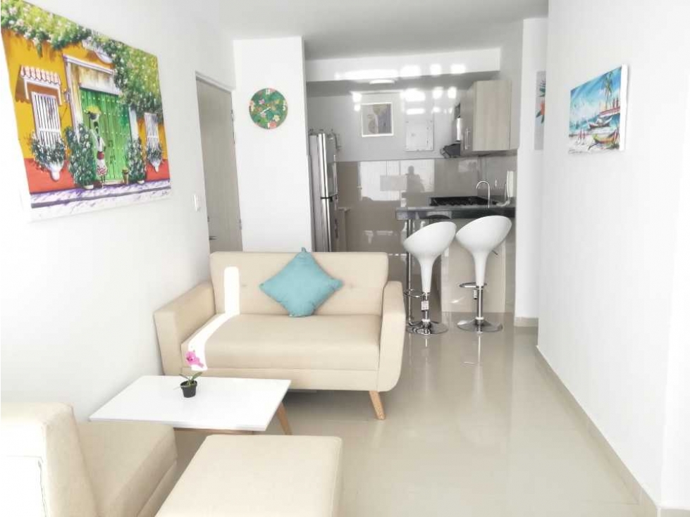 ARRIENDO APARTAMENTO AMOBLADO CERCA AL MAR - TORICES - CARTAGENA — foto 3