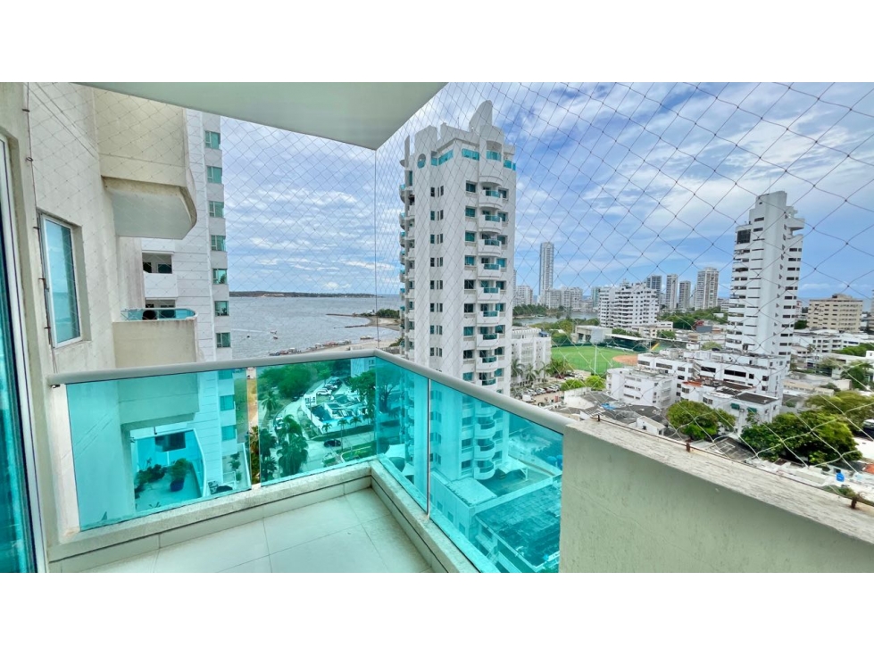 SE ARRIENDA APARTAMENTO AMOBLADO EN CASTILLOGRANDE 2 ALCOBAS
