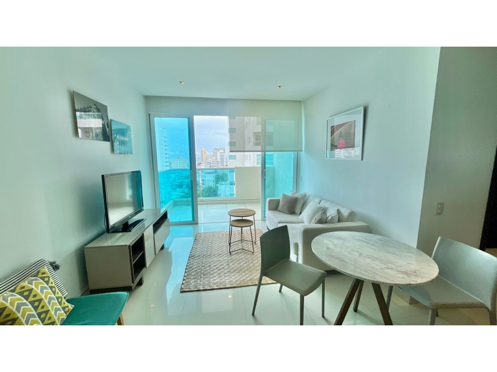 SE ARRIENDA APARTAMENTO AMOBLADO EN CASTILLOGRANDE 2 ALCOBAS — foto 5