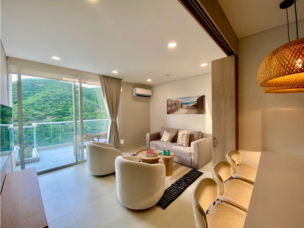 SE ARRIENDA APARTAMENTO AMOBLADO EN SANTA MARTA RENTA CORTA — foto 2
