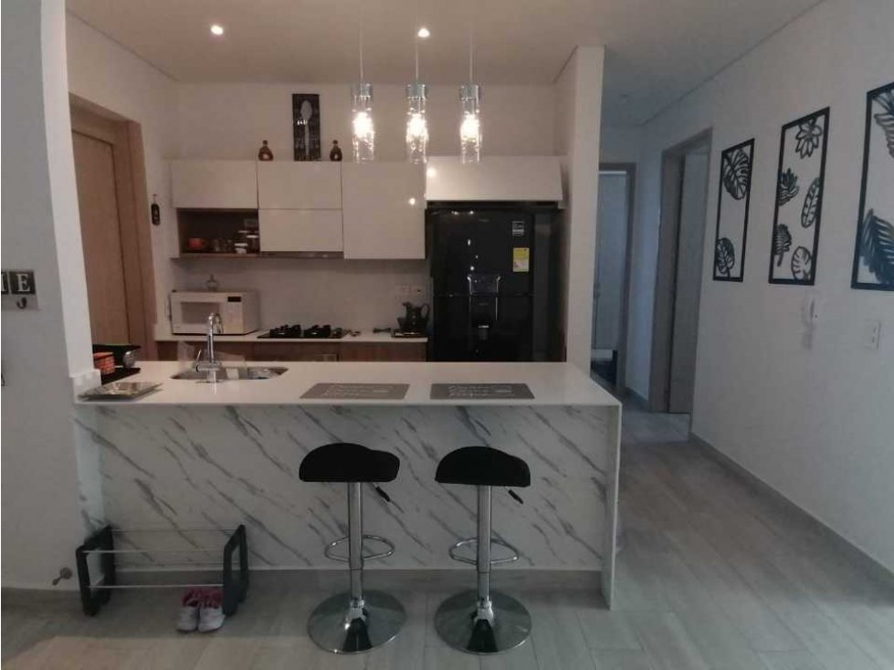 ARRIENDO APARTAMENTO AMOBLADO EN SANTA MARTA SECTOR PLAYA SALGUERO — foto 6