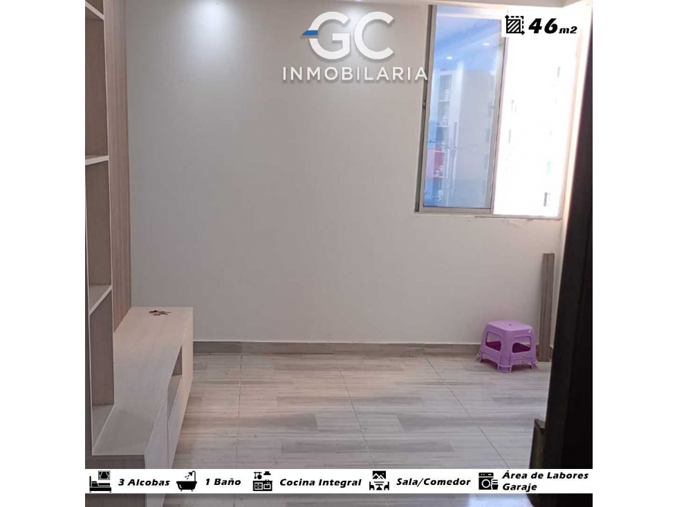 Se arrienda apartamento piso 3 parques del trébol - 4
