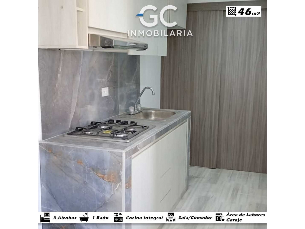 Se arrienda apartamento piso 3 parques del trébol - 6