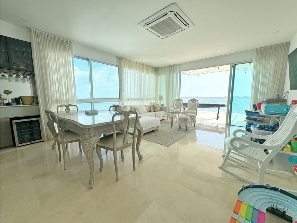 VENTA Y ARRIENDO APARTAMENTO PRIMERA LÍNEA DE MAR EN CASTILLOGRANDE! — foto 2