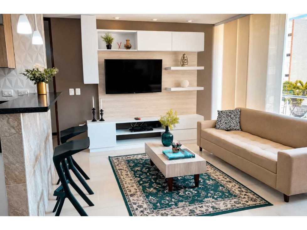 ARRIENDO APARTAMENTO AMOBLADO EN EL SECTOR BUENAVISTA — foto 2