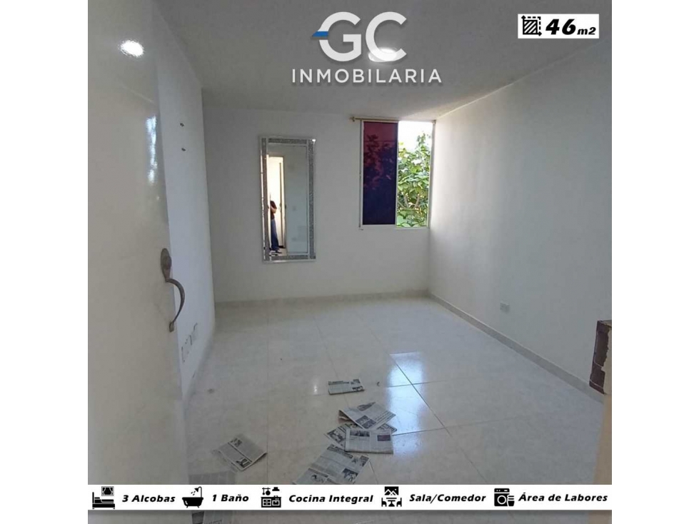 Se arrienda apartamento Piso 2- Villas del portal 3 — foto 2