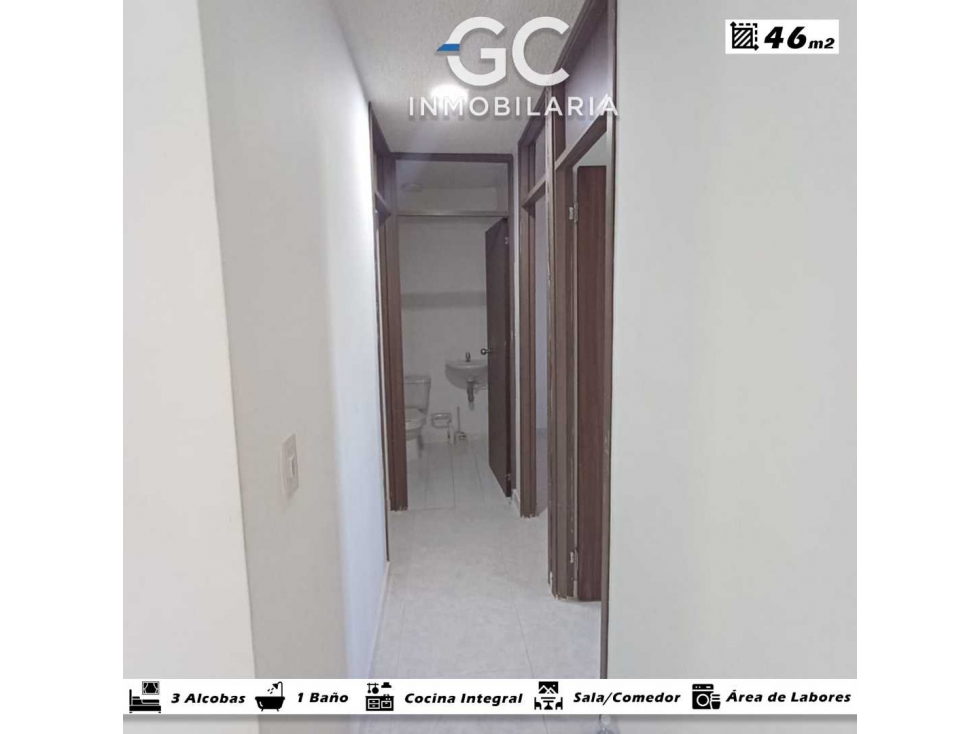 Se arrienda apartamento Piso 2- Villas del portal 3 — foto 5