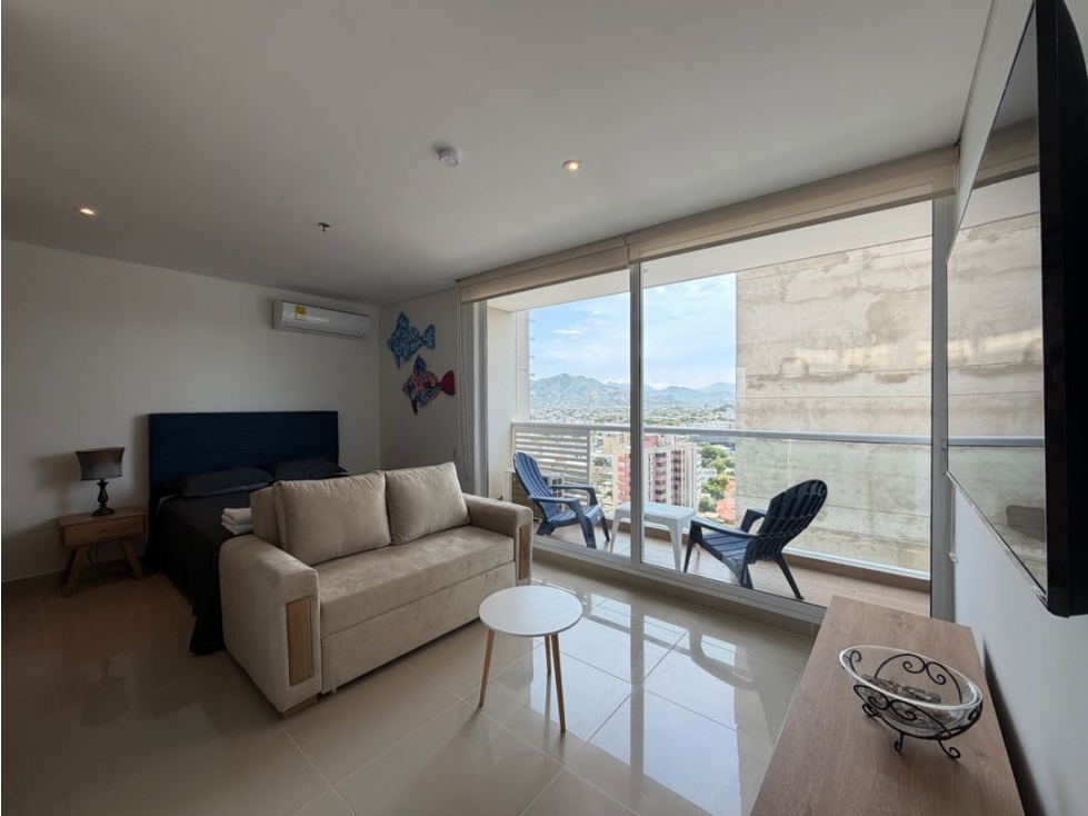 Se arrienda Apartasuite amoblada en Bellavista, Santa Marta — foto 2