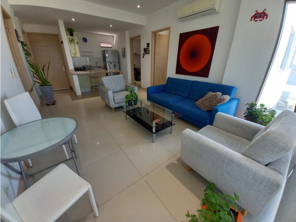 AMOBLADO APTO 2 ALCOBAS, BARRIO CRESPO, CONDOMINIO BEACH CLUB — foto 4