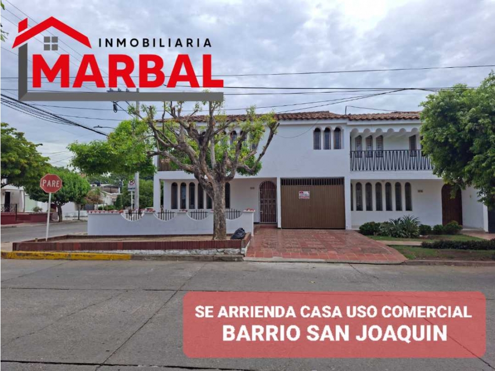 SE ARRIENDA CASA COMERCIAL BARRIO SAN JOAQUIN - 1