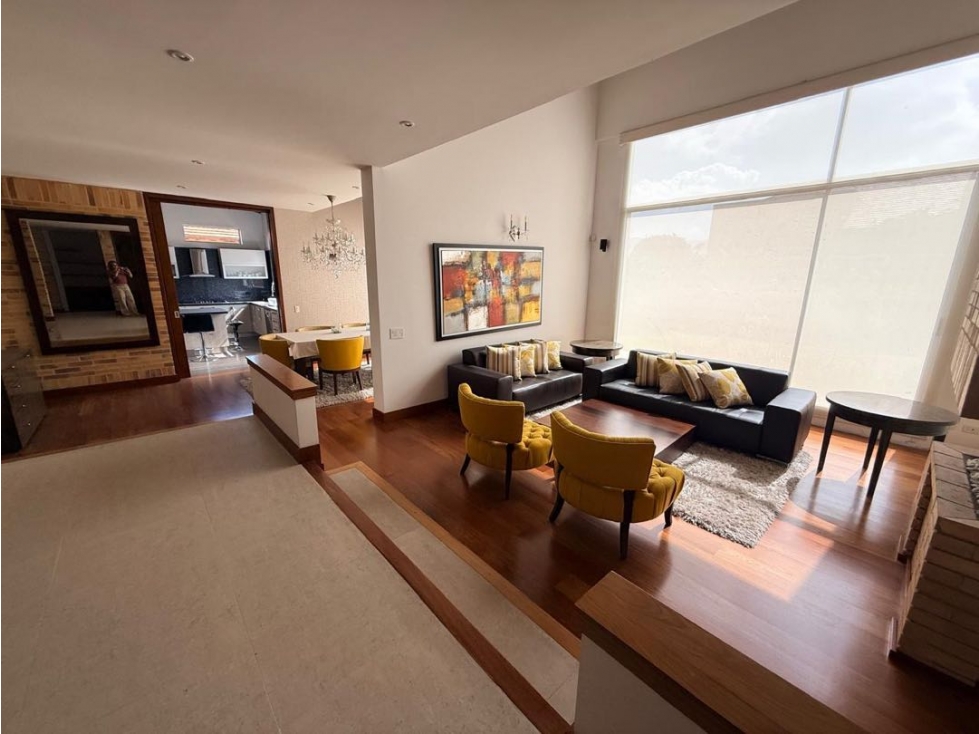 SE ARRIENDA HERMOSA CASA AMOBLADA EN EXCLUSIVO CONJUNTO DE LA SABANA - 2