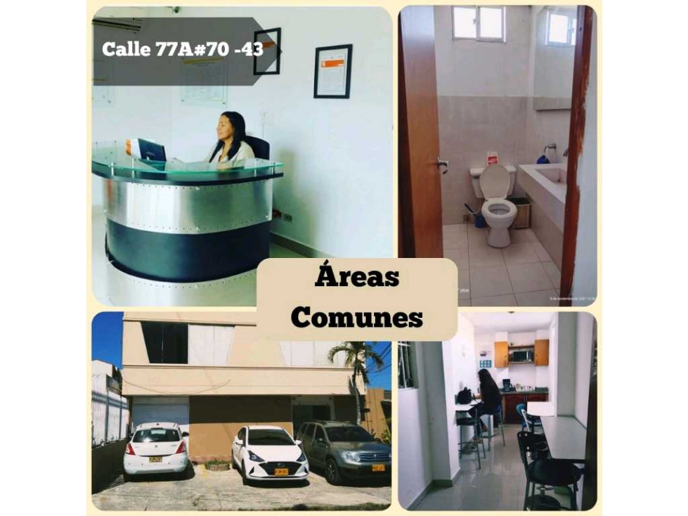 Se arriendan oficinas co-working barrio la concepción Barranquilla