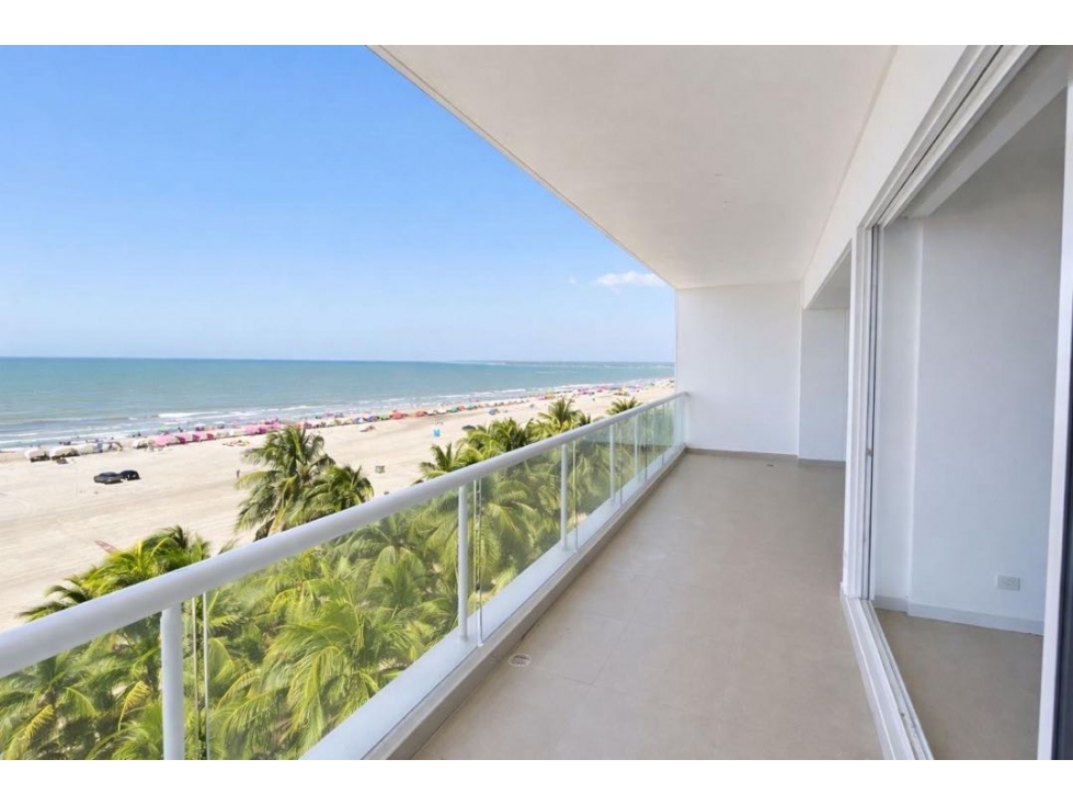 SE ARRIENDO APARTAMENTO TERRZINO ZONA NORTE VISTA DIRECTA AL MAR!!