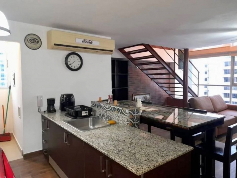 SE VENDE HERMOSO LOFT EN EL CANGREJO