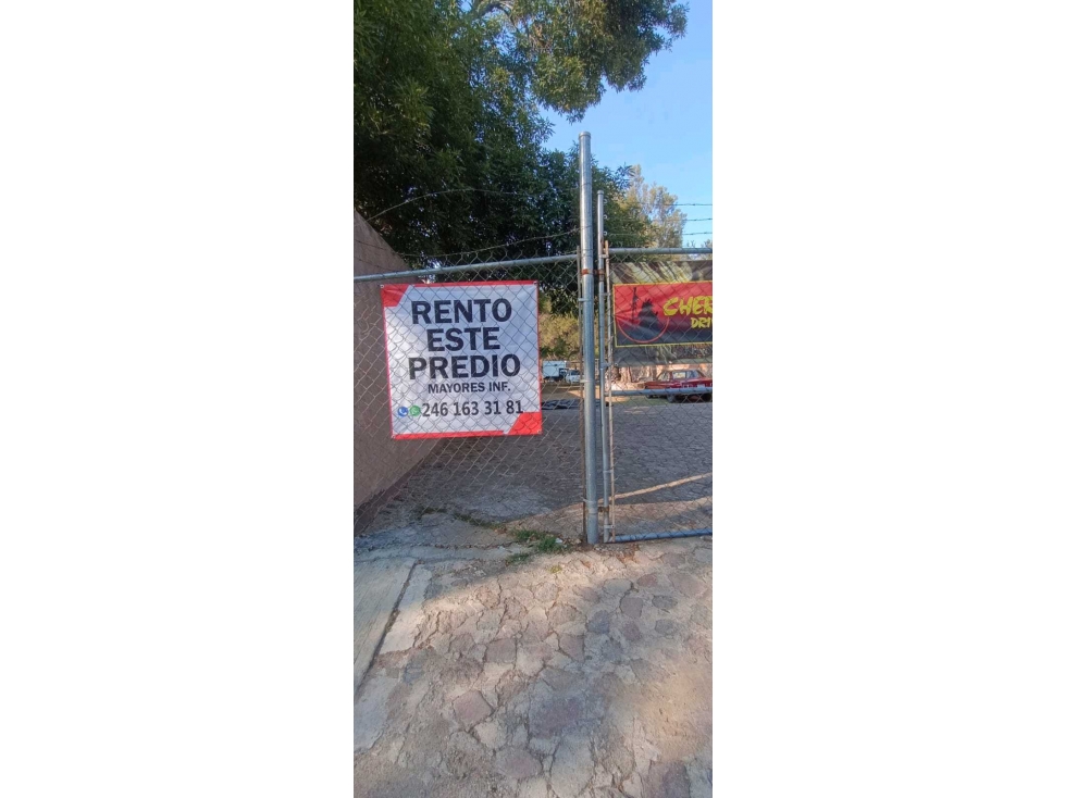 SE RENTA EXCELENTE TERRENO EN SANTA MARIA ACUITLAPILCO - 1