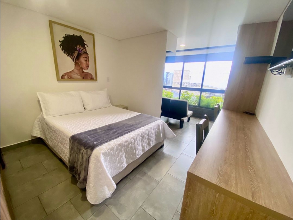 SE VENDE APARTAESTUDIO AMOBLADO SECTOR PORTAL