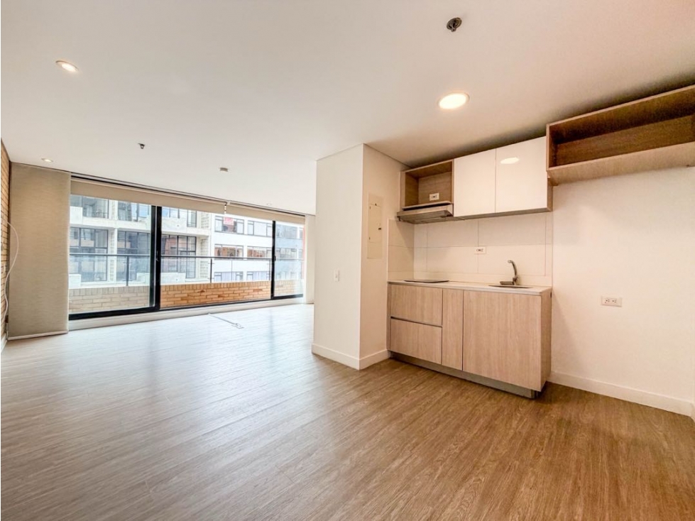 Se vende apartaestudio tipo loft en Chapinero