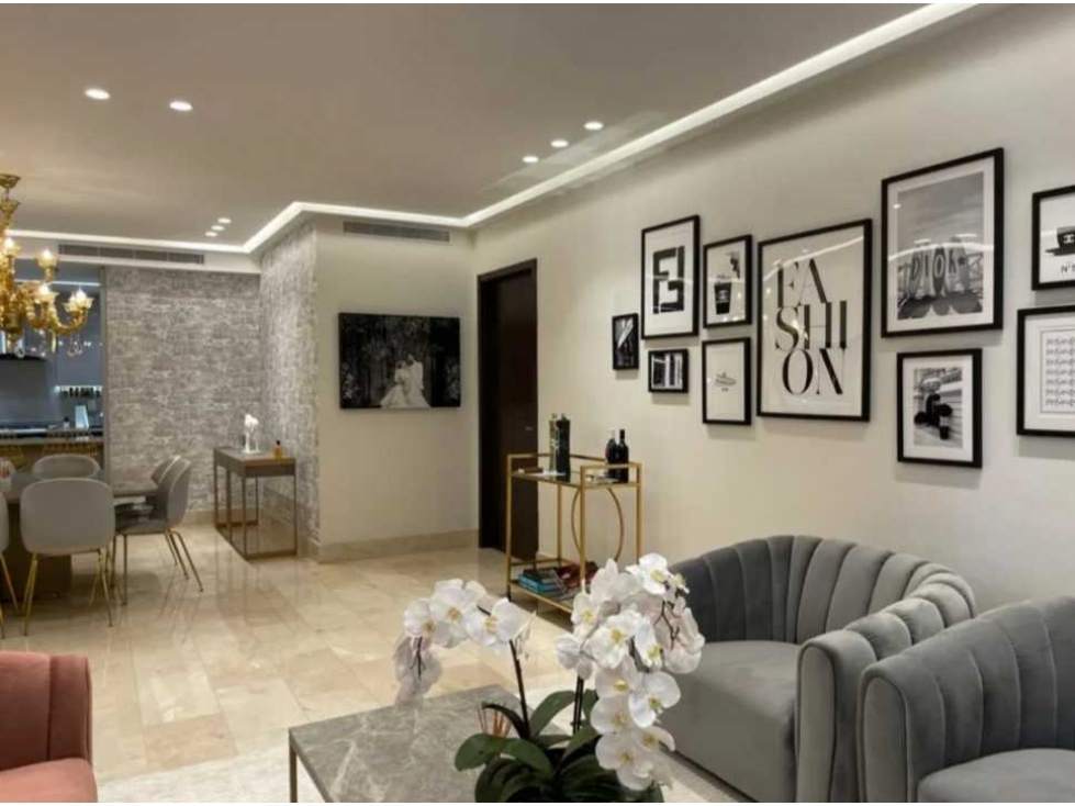 Se vende apartament amoblado 220 mts en Punta Pacifica/ Ph Gran Tower