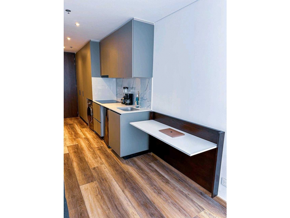 SE VENDE APARTAMENTO AMOBLADO EN CHICO NORTE 28M2 — foto 2