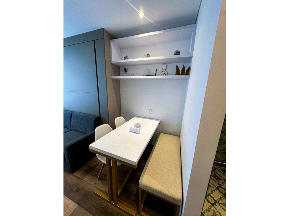 SE VENDE APARTAMENTO AMOBLADO EN CHICO NORTE 28M2 — foto 5
