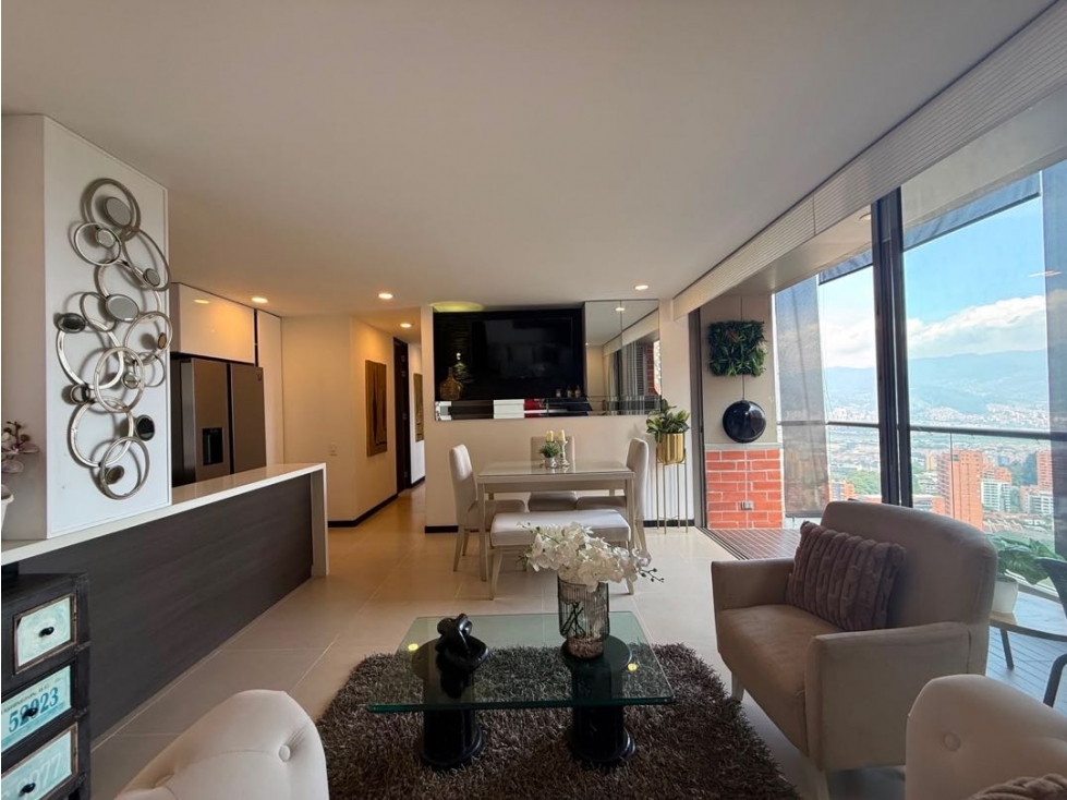 Se vende y/o arriendo apartamento amoblado en Altos del Poblado — foto 3