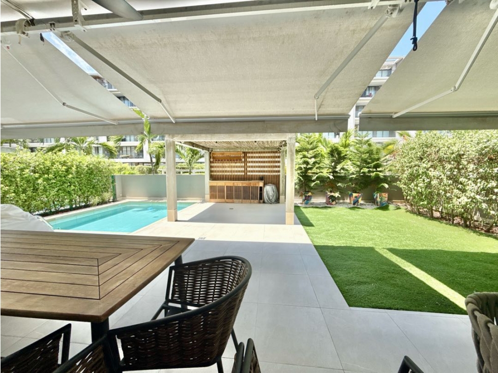 SE VENDE APARTAMENTO CON PISCINA MORROS ZOE. 2 ALCOBAS — foto 2