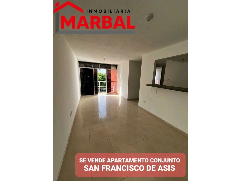 SE VENDE APARTAMENTO CONJUNTO CERRADO SAN FRANCISCO DE ASIS