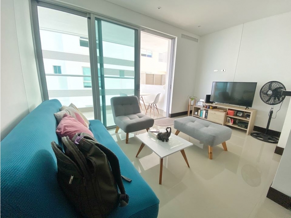 SE ARRIENDA APARTAMENTO EN CABRERO CON VISTA AL MAR DE 1 ALCOBA! — foto 3