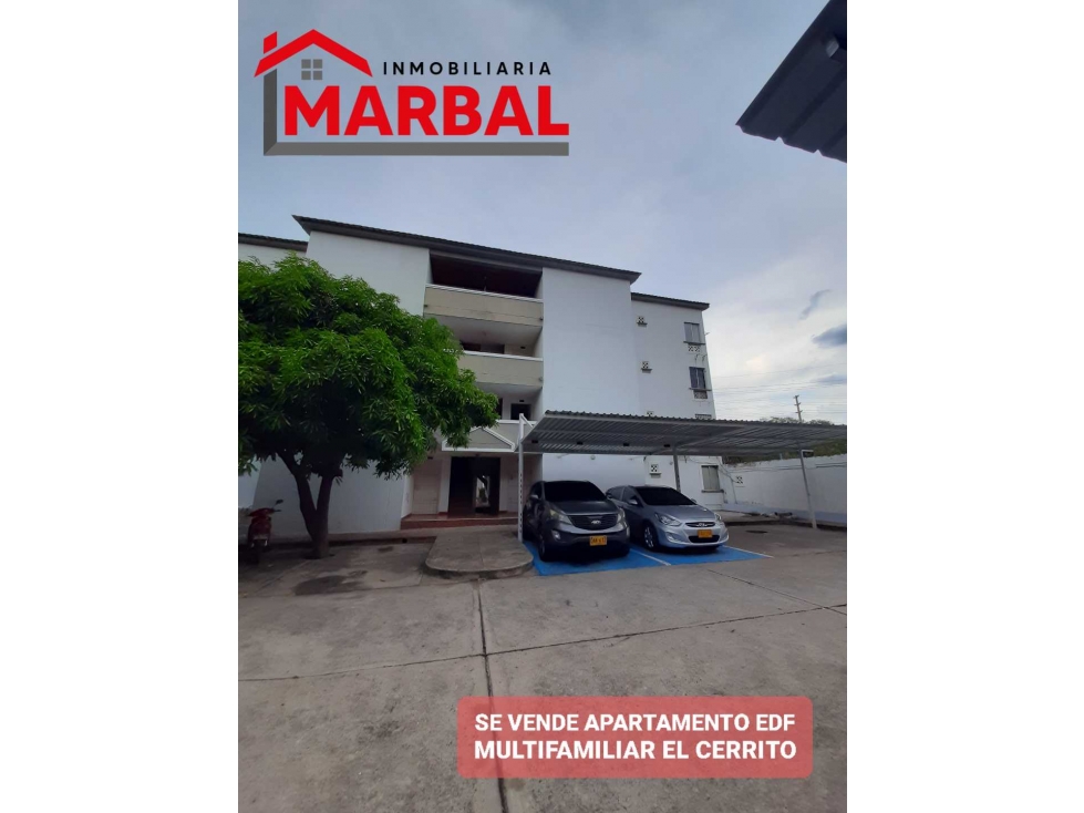 SE VENDE APARTAMENTO EDF MULTIFAMILIAR EL CERRITO